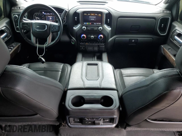 2021 GMC Sierra 1500 Denali z VIN 3GTU9FEL4MG299569, wystawiony jako Copart lot #53911385 z przebiegiem 95 068 mil mil oraz Szkoda całkowita • Salvage title. Historia ofert i sprzedaży dostępna na DreamBid. Obrazek 8.
