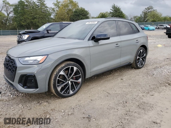 2021 Audi SQ5 Premium Plus with VIN WA1B4AFYXM2097163, listed as a Copart auction lot 73679364 with 65,178 mi miles and Clean Title. Bid and sale history available at DreamBid. Image 1.