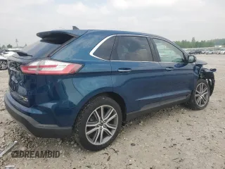 2020 Ford Edge Titanium with VIN 2FMPK4K96LBB49507, listed as a Copart auction lot 59686345 with 41,610 mi miles and Salvage title. Bid and sale history available at DreamBid. Image 3.