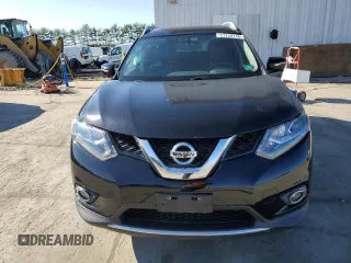 2015 Nissan Rogue SL with VIN 5N1AT2MV4FC762408, listed as a Copart auction lot 51258745 with Not Provided miles and Salvage Title. Bid and sale history available at carsss.com. Image 5.
