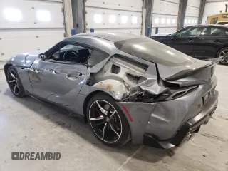 2022 Toyota GR Supra 3.0 with VIN WZ1DB0C03NW052512, listed as a Copart auction lot 86583474 with 5,774 mi miles and Salvage Title. Bid and sale history available at carsss.com. Image 2.