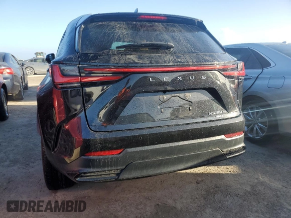 2023 Lexus NX 350h Luxury with VIN 2T2HKCEZ7PC013958, listed as a Copart auction lot 76819444 with 23,440 mi miles and Non Repairable. Bid and sale history available at DreamBid. Image 6.