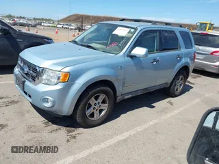 2008 Ford Escape Hybrid with VIN 1FMCU59H38KB35928, listed as a IAAI auction lot 42513127 with 145,153 mi miles and . Bid and sale history available at DreamBid. Image 2.