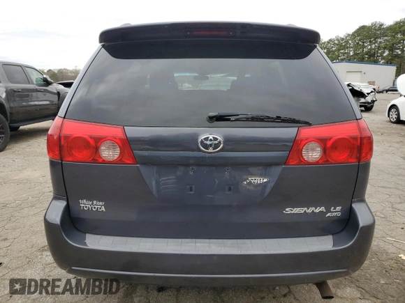 2006 Toyota Sienna LE with VIN 5TDBA23C26S073738, listed as a Copart auction lot 49877265 with 179,148 mi miles and Clean Title. Bid and sale history available at carsss.com. Image 6.