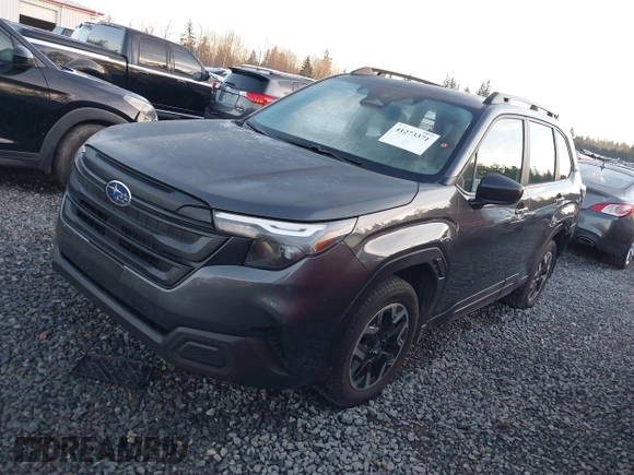 2025 Subaru Forester with VIN JF2SLDACXSH412044, listed as a IAAI auction lot 41273371 with 6,816 mi miles and . Bid and sale history available at DreamBid. Image 2.