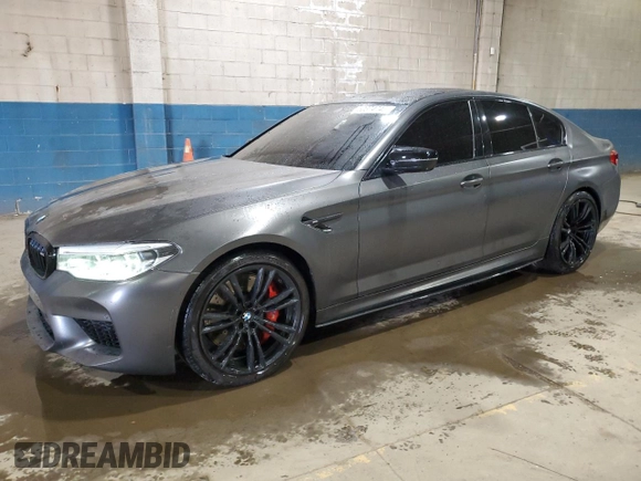 2020 BMW M5 Competition z VIN WBSJF0C04LCD78223, wystawiony jako Copart lot #50374745 z przebiegiem 41 985 mil mil oraz Czysty tytuł • Clean title. Historia ofert i sprzedaży dostępna na DreamBid. Obrazek 1.