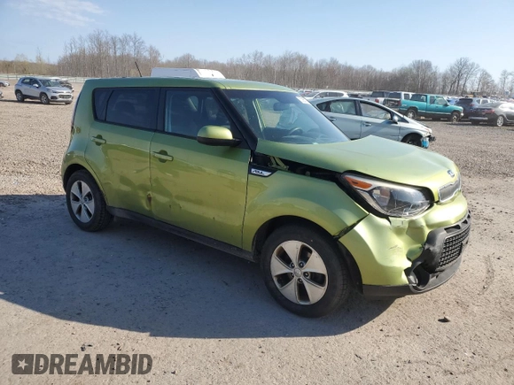 2015 Kia Soul with VIN KNDJN2A28F7750148, listed as a Copart auction lot 53924875 with 80,950 mi miles and Salvage Title. Bid and sale history available at DreamBid. Image 4.