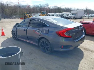 2020 Honda Civic Sedan Sport with VIN 2HGFC2F81LH511700, listed as a IAAI auction lot 41876533 with 79,610 mi miles. Bid and sale history available at carsss.com. Image 3.