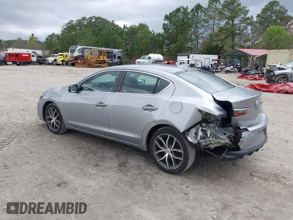 2020 Acura ILX w/Premium Pkg with VIN 19UDE2F74LA004006, listed as a IAAI auction lot 41814699 with 73,279 mi miles. Bid and sale history available at carsss.com. Image 3.