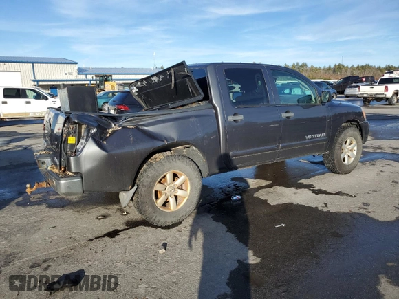 2012 Nissan Titan SV with VIN 1N6AA0EC9CN309653, listed as a Copart auction lot 85944054 with 146,956 mi miles and Salvage Title. Bid and sale history available at carsss.com. Image 3.