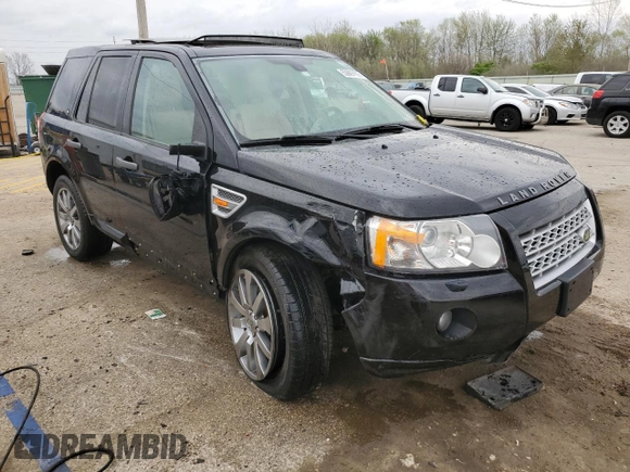 2008 Land Rover LR2 HSE with VIN SALFT24N58H078198, listed as a Copart auction lot 53687655 with 113,619 mi miles and Salvage Title. Bid and sale history available at DreamBid. Image 4.