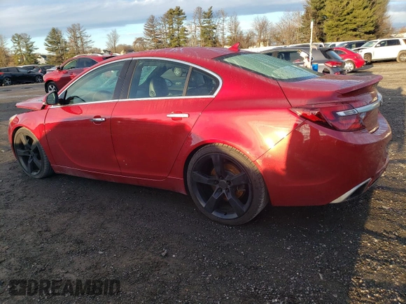 2014 Buick Regal GS with VIN 2G4GU5GX1E9194422, listed as a Copart auction lot 86782214 with 114,726 mi miles and Salvage Title. Bid and sale history available at DreamBid. Image 2.