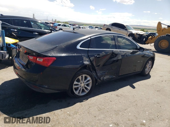 2016 Chevrolet Malibu LS z VIN 1G1ZB5ST3GF357470, wystawiony jako Copart lot #62656265 z przebiegiem 181 919 mil mil oraz Szkoda całkowita • Salvage title. Historia ofert i sprzedaży dostępna na DreamBid. Obrazek 3.