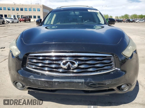 2011 Infiniti FX with VIN JN8AS1MW8BM734582, listed as a Copart auction lot 56852125 with 140,507 mi miles and Salvage title. Bid and sale history available at DreamBid. Image 5.