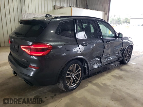 2019 BMW X3 M40i with VIN 5UXTS3C54K0Z03897, listed as a Copart auction lot 51805765 with 73,374 mi miles and Salvage Title. Bid and sale history available at DreamBid. Image 3.