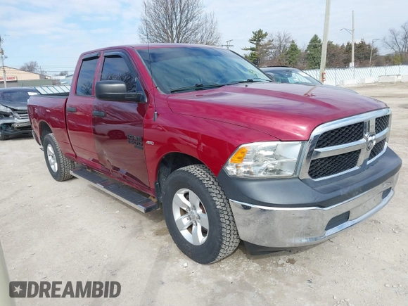 2014 Ram 1500 Tradesman with VIN 1C6RR7FG2ES305741, listed as a IAAI auction lot 41894725 with 232,482 mi miles. Bid and sale history available at carsss.com. Image 1.