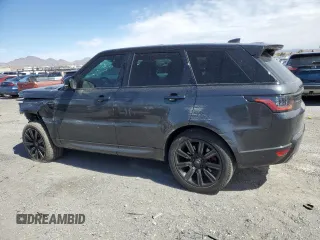 2020 Land Rover Range Rover Sport HST with VIN SALWS2RU0LA746848, listed as a Copart auction lot 49410175 with 33,255 mi miles and Salvage Title. Bid and sale history available at carsss.com. Image 2.