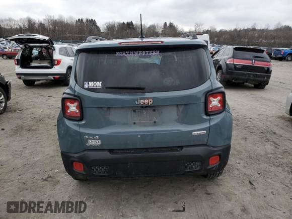 2017 Jeep Renegade Latitude z VIN ZACCJBBB2HPF77395, wystawiony jako Copart lot #46134285 z przebiegiem 104 757 mil mil oraz Szkoda całkowita • Salvage title. Historia ofert i sprzedaży dostępna na DreamBid. Obrazek 6.