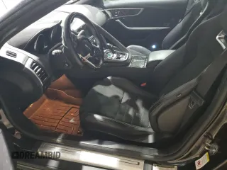 2018 Jaguar F-Type with VIN SAJD51EEXJCK51042, listed as a Copart auction lot 84990464 with 53,400 mi miles and Salvage Title. Bid and sale history available at DreamBid. Image 7.