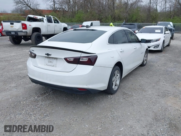 2018 Chevrolet Malibu LS with VIN 1G1ZB5ST3JF144252, listed as a IAAI auction lot 42010328 with 131,816 mi miles and . Bid and sale history available at DreamBid. Image 4.