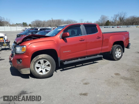 2016 GMC Canyon 4WD SLE with VIN 1GTG6CE30G1374470, listed as a Copart auction lot 50945735 with 74,365 mi miles and Salvage Title. Bid and sale history available at carsss.com. Image 1.