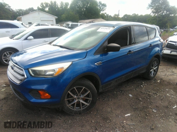 2017 Ford Escape S with VIN 1FMCU0F75HUE00805, listed as a IAAI auction lot 42529873 with 122,969 mi miles and . Bid and sale history available at DreamBid. Image 17.