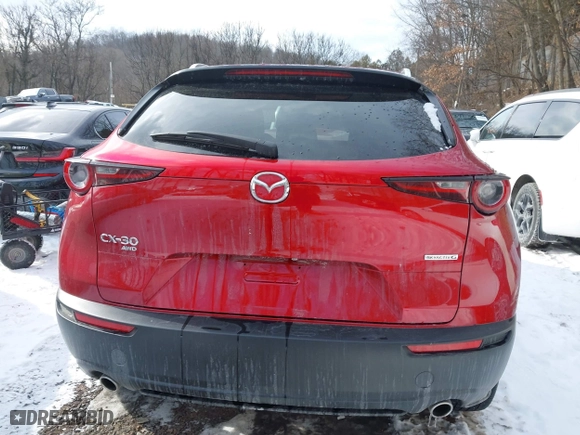 2023 Mazda CX-30 2.5 S Select Package with VIN 3MVDMBBM4PM510021, listed as a IAAI auction lot 41399612 with 13,982 mi miles. Bid and sale history available at carsss.com. Image 20.