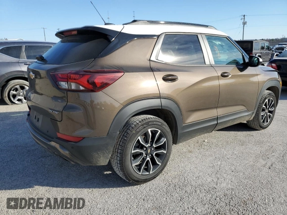 2021 Chevrolet TrailBlazer ACTIV with VIN KL79MSSLXMB014803, listed as a Copart auction lot 74103033 with 142,212 mi miles and . Bid and sale history available at DreamBid. Image 3.