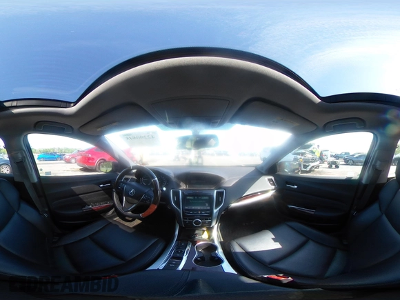 2015 Acura TLX V6 with VIN 19UUB2F35FA004977, listed as a IAAI auction lot 42200845 with 139,451 mi miles and . Bid and sale history available at carsss.com. Image 20.