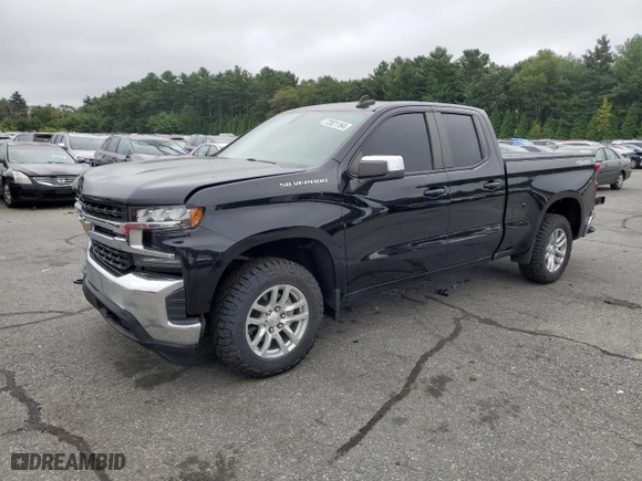 2019 Chevrolet Silverado 1500 LT with VIN 1GCRYDED0KZ402795, listed as a Copart auction lot 72021164 with 47,147 mi miles and Non Repairable. Bid and sale history available at carsss.com. Image 1.