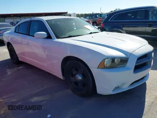 2013 Dodge Charger Police with VIN 2C3CDXAG5DH719661, listed as a IAAI auction lot 41270824 with 58,386 mi miles. Bid and sale history available at carsss.com. Image 1.