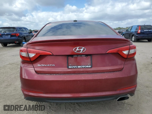 2016 Hyundai Sonata SE z VIN 5NPE24AF3GH307704, wystawiony jako Copart lot #45120925 z przebiegiem 126 347 mil mil oraz Szkoda całkowita • Salvage title. Historia ofert i sprzedaży dostępna na DreamBid. Obrazek 6.