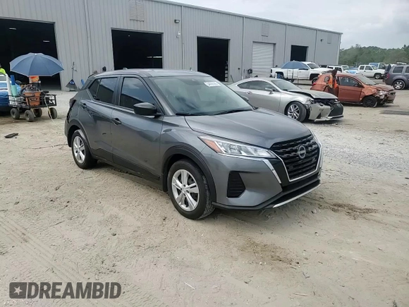 2023 Nissan Kicks S with VIN 3N1CP5BV7PL523451, listed as a Copart auction lot 54800095 with 11,333 mi miles and Salvage Title. Bid and sale history available at DreamBid. Image 14.