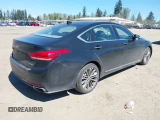 2015 Hyundai Genesis 3.8L with VIN KMHGN4JE7FU071677, listed as a IAAI auction lot 42068198 with 144,271 mi miles. Bid and sale history available at carsss.com. Image 4.