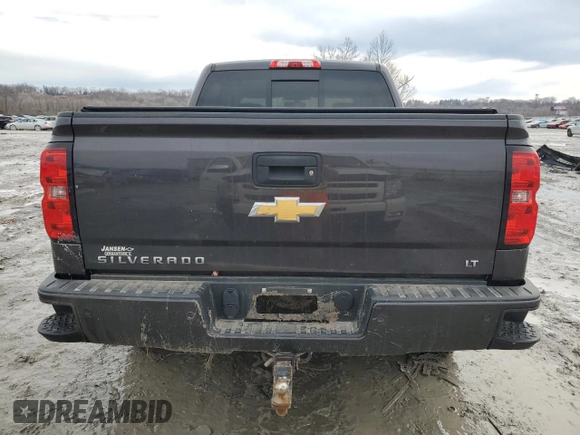 2016 Chevrolet Silverado 1500 LT with VIN 3GCUKREC9GG137429, listed as a Copart auction lot 45861025 with 175,074 mi miles and Salvage Title. Bid and sale history available at DreamBid. Image 6.