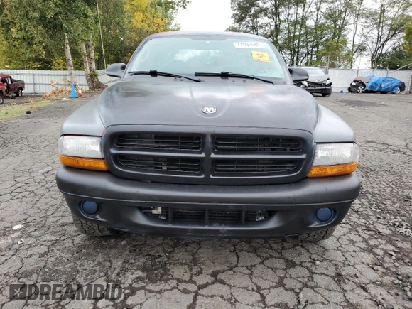 2003 Dodge Dakota Sport with VIN 1D7HL38N63S192308, listed as a Copart auction lot 77494684 with 128,512 mi miles and Salvage Title. Bid and sale history available at carsss.com. Image 5.