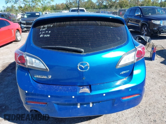 2012 Mazda Mazda3 i Touring with VIN JM1BL1L70C1674419, listed as a IAAI auction lot 40902429 with Not Provided miles. Bid and sale history available at carsss.com. Image 17.