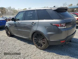 2016 Land Rover Range Rover Sport V8 Dynamic with VIN SALWR2EF4GA570508, listed as a Copart auction lot 50935785 with 129,711 mi miles and Clean Title. Bid and sale history available at carsss.com. Image 2.