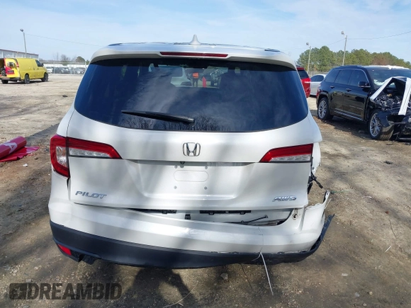 2022 Honda Pilot EX-L with VIN 5FNYF6H5XNB016493, listed as a IAAI auction lot 41579615 with 48,086 mi miles. Bid and sale history available at carsss.com. Image 17.