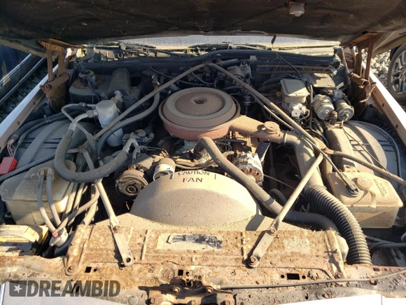 1992 Cadillac Brougham z VIN 1G6DW5479NR710170, wystawiony jako Copart lot #70194164 z przebiegiem Nie podano mil oraz Nie do naprawy • Non repairable. Historia ofert i sprzedaży dostępna na DreamBid. Obrazek 11.