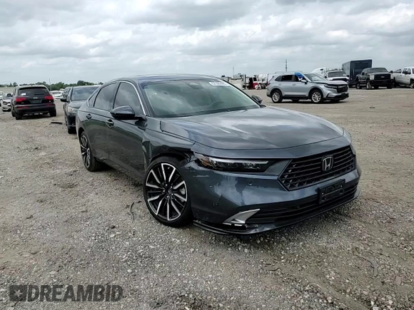 2024 Honda Accord Touring with VIN 1HGCY2F86RA093078, listed as a Copart auction lot 57392485 with 10,602 mi miles and Salvage title. Bid and sale history available at DreamBid. Image 14.