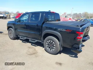 2024 Nissan Frontier SV with VIN 1N6ED1EK8RN656812, listed as a IAAI auction lot 42071048 with 18,276 mi miles and . Bid and sale history available at DreamBid. Image 3.