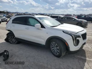 2020 Cadillac XT4 FWD Sport with VIN 1GYFZER45LF028178, listed as a Copart auction lot 49118175 with 52,345 mi miles and Salvage Title. Bid and sale history available at carsss.com. Image 4.