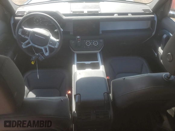 2025 Land Rover Defender S with VIN SALEJ7EXXS2358756, listed as a Copart auction lot 58084165 with 10,919 mi miles and Salvage title. Bid and sale history available at DreamBid. Image 8.
