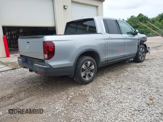 2019 Honda Ridgeline RTL-E with VIN 5FPYK3F75KB019660, listed as a IAAI auction lot 42548495 with 55,969 mi miles and . Bid and sale history available at DreamBid. Image 4.