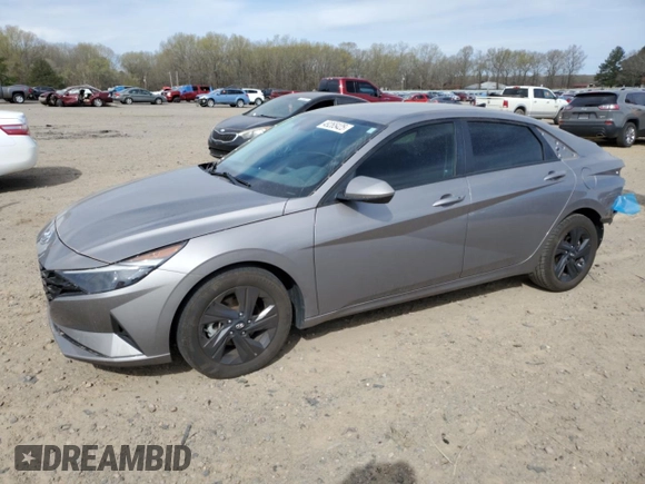 2021 Hyundai Elantra SEL with VIN KMHLM4AG4MU089876, listed as a Copart auction lot 49265425 with 85,976 mi miles and Salvage Title. Bid and sale history available at carsss.com. Image 1.