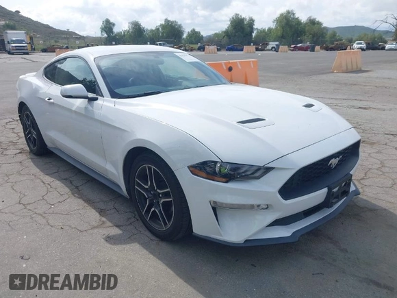 2020 Ford Mustang EcoBoost with VIN 1FA6P8TH1L5118514, listed as a IAAI auction lot 41935472 with 45,785 mi miles and . Bid and sale history available at carsss.com. Image 1.