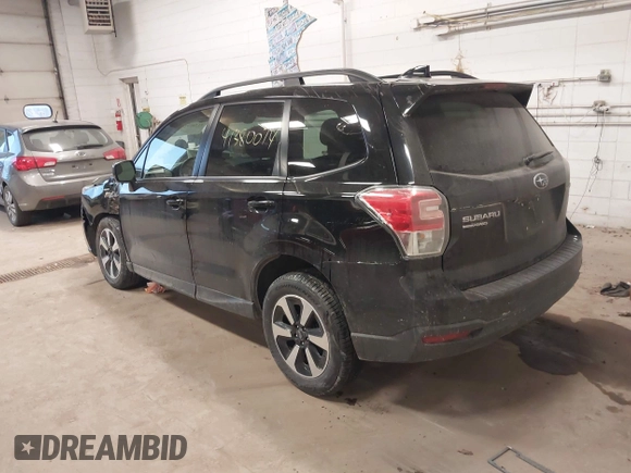 2018 Subaru Forester Premium with VIN JF2SJAGC5JH591930, listed as a IAAI auction lot 41380074 with 79,637 mi miles. Bid and sale history available at carsss.com. Image 3.