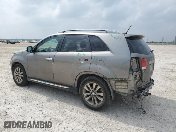 2013 Kia Sorento SX with VIN 5XYKW4A28DG362706, listed as a Copart auction lot 50388945 with 206,083 mi miles and Salvage Title. Bid and sale history available at carsss.com. Image 2.