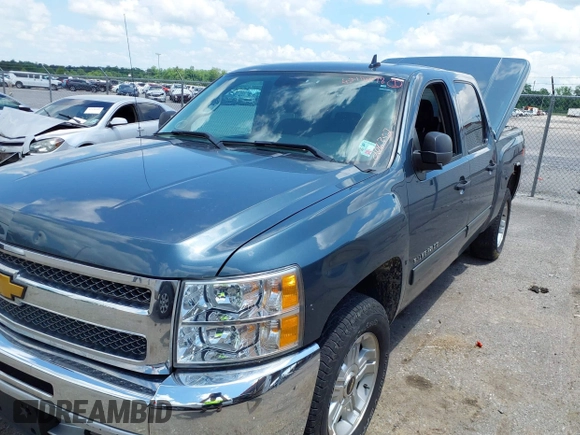 2012 Chevrolet Silverado 1500 LT with VIN 1GCPKSE72CF206352, listed as a IAAI auction lot 42114098 with 162,317 mi miles and . Bid and sale history available at DreamBid. Image 2.